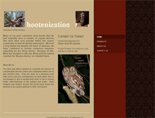Tablet Screenshot of hootenization.com